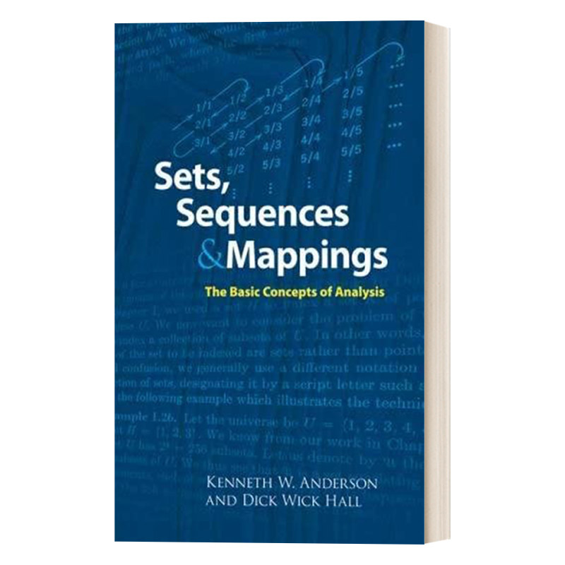 英文原版 Sets  Sequences and Mappings The Basic Concepts of Analysis  集合 序列和映射 分析的基本概念 英文版 进口书籍