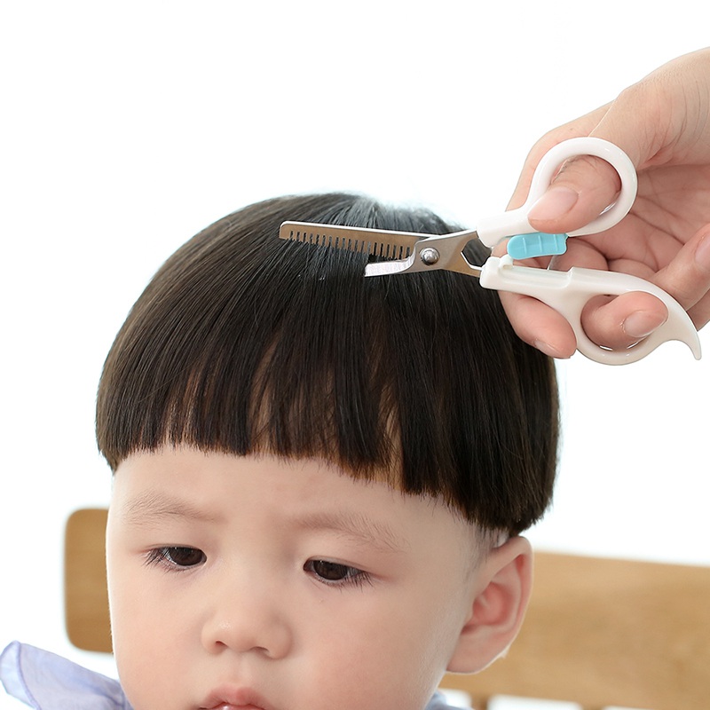 日本宝宝理发剪刀打薄剪美发剪自己剪发神器婴儿碎发剪刘海剪套装