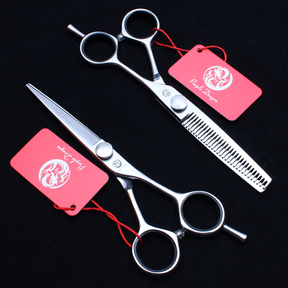 紫龙专业发型师美发剪刀日本钢理发剪子平剪牙剪刘海打薄工具套装