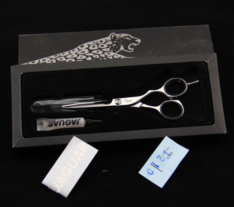 德国丛林豹JAGUAR专业美发剪刀5.5寸水星系列理发剪平剪82455