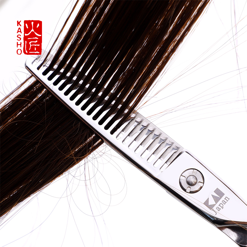 日本火匠美发剪刀理发师专用打薄剪发廊平剪无痕牙剪套装理发剪刀