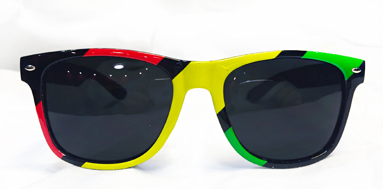 【杂年文化】牙买加雷鬼红黄绿reggae嘻哈街舞眼镜太阳镜墨镜