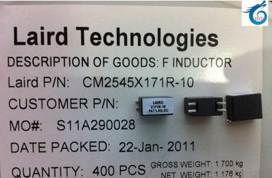 LAIRD厂家共模扼流圈 CM2545X171R-10 170R 170欧 贴片磁通
