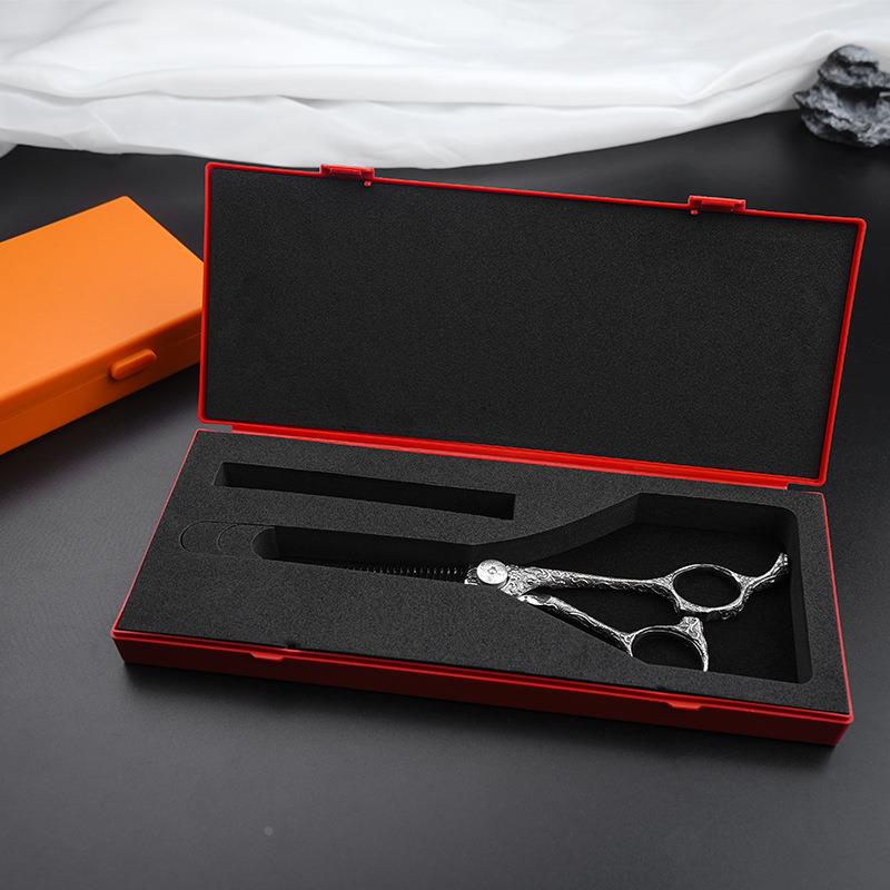 高档剪刀盒收纳包美发师专用剪刀精品盒剪刀包工具包装可做LOGO