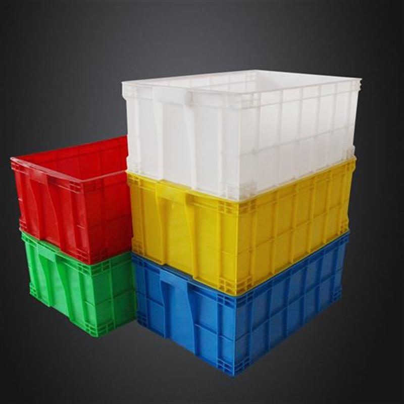 销加厚大号塑料f箱子箱方形塑盖鱼龟养工物L整理带料筐厂流胶长厂