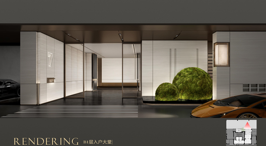 JY7340-CCD-武汉华发项目住宅入户大堂公区电梯厅PPT方案设计概念
