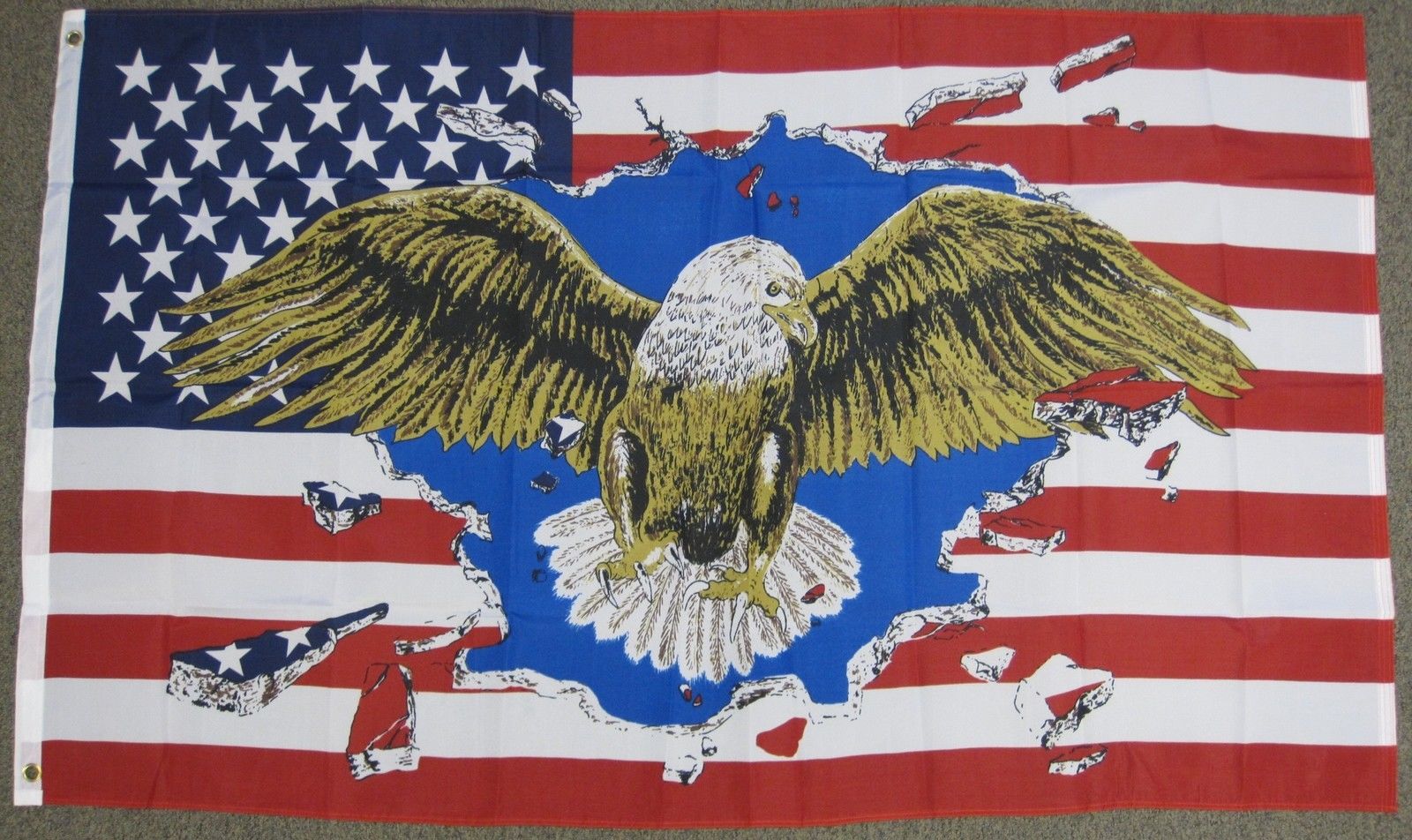 外贸货源美国鹰旗USA EAGLE FLAG 亚马逊WISH EBAY热卖