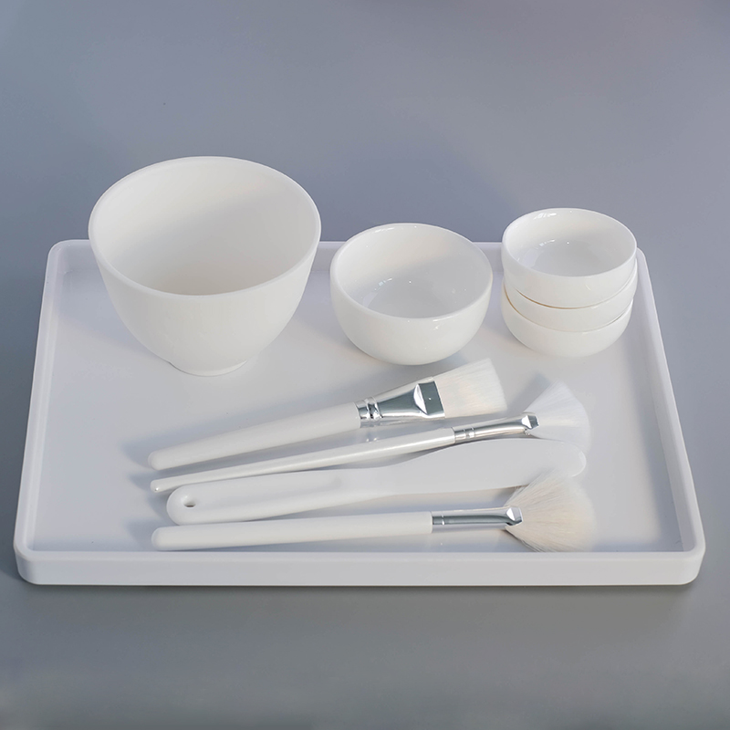 美容院产品调配小碟子白瓷小碗精油碗湿敷水疗面膜碗皮肤管理专用