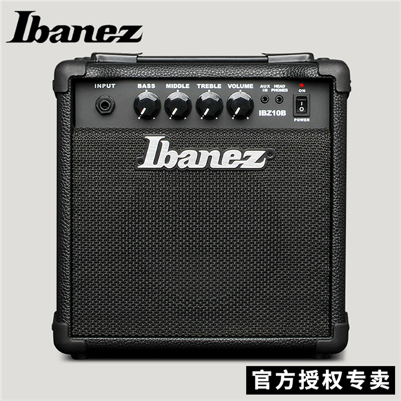 正品日本IBANEZ电贝司音箱依班娜IBZ10B贝斯音箱低音BASS音响10W