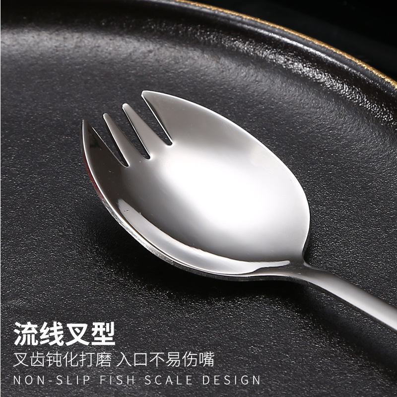 27IK304叉子儿童不锈钢筷子勺子套装学生一人食便携餐具logo 刻字