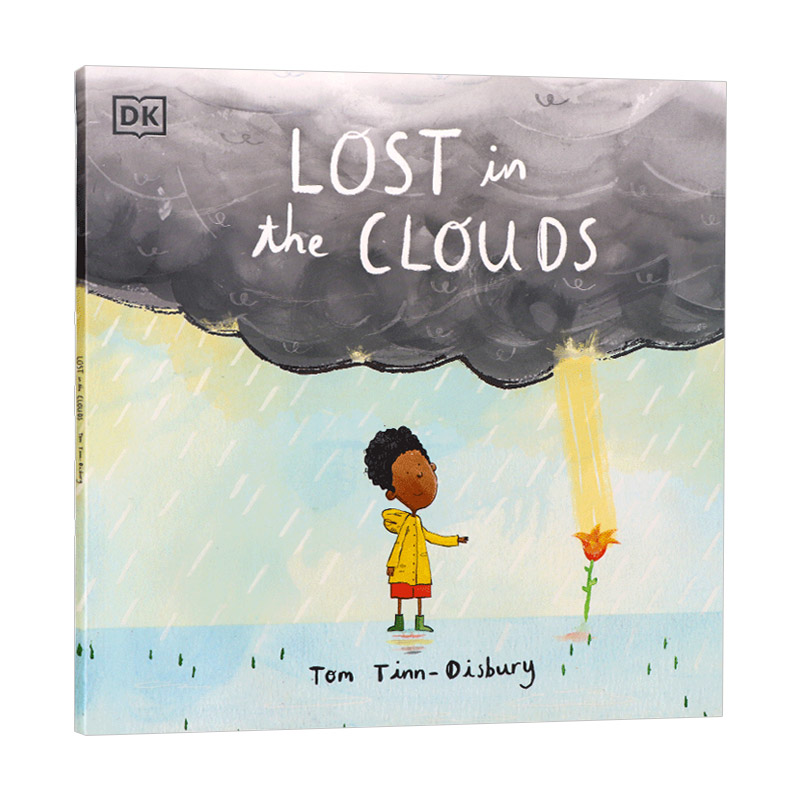 英文原版 Lost in the Clouds 迷失在云端 亲人逝世情绪管理绘本 亲子互动共读早教书 英文版儿童图书
