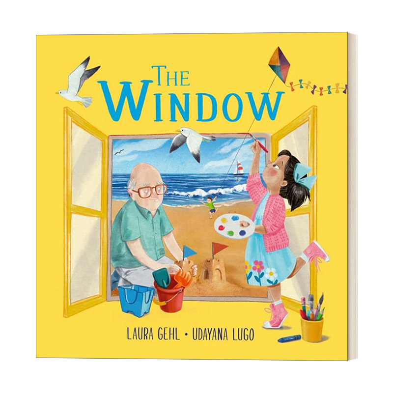 The Window 窗户  亲人逝世情绪管理绘本进口原版英文书籍