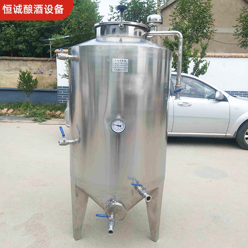 葡萄酒发酵罐 500L小型果酒发酵设备 恒温调节温度 来图制作 特价