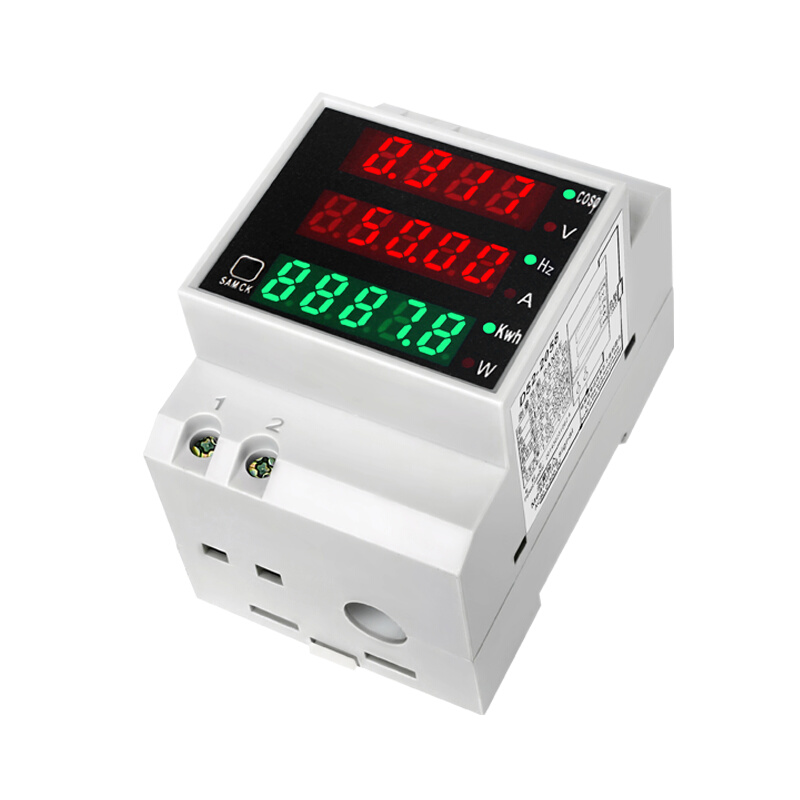 空开电表单相家用电能表功率测试仪电压电流表智能计度器D52-2058