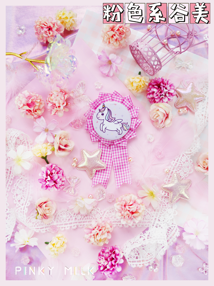 【PM痛包】粉色系谷美装饰品吧唧配件玫瑰花组合材料diy背景素材