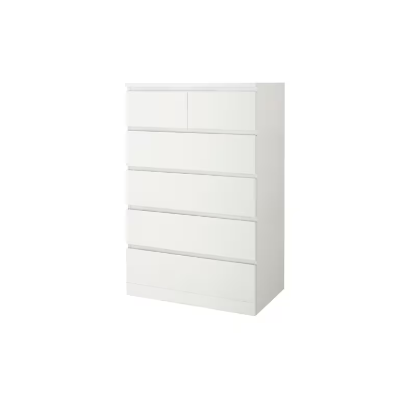 宜家IKEA马尔姆系列抽屉柜斗柜卧室储物柜收纳整理柜客厅柜内衣柜