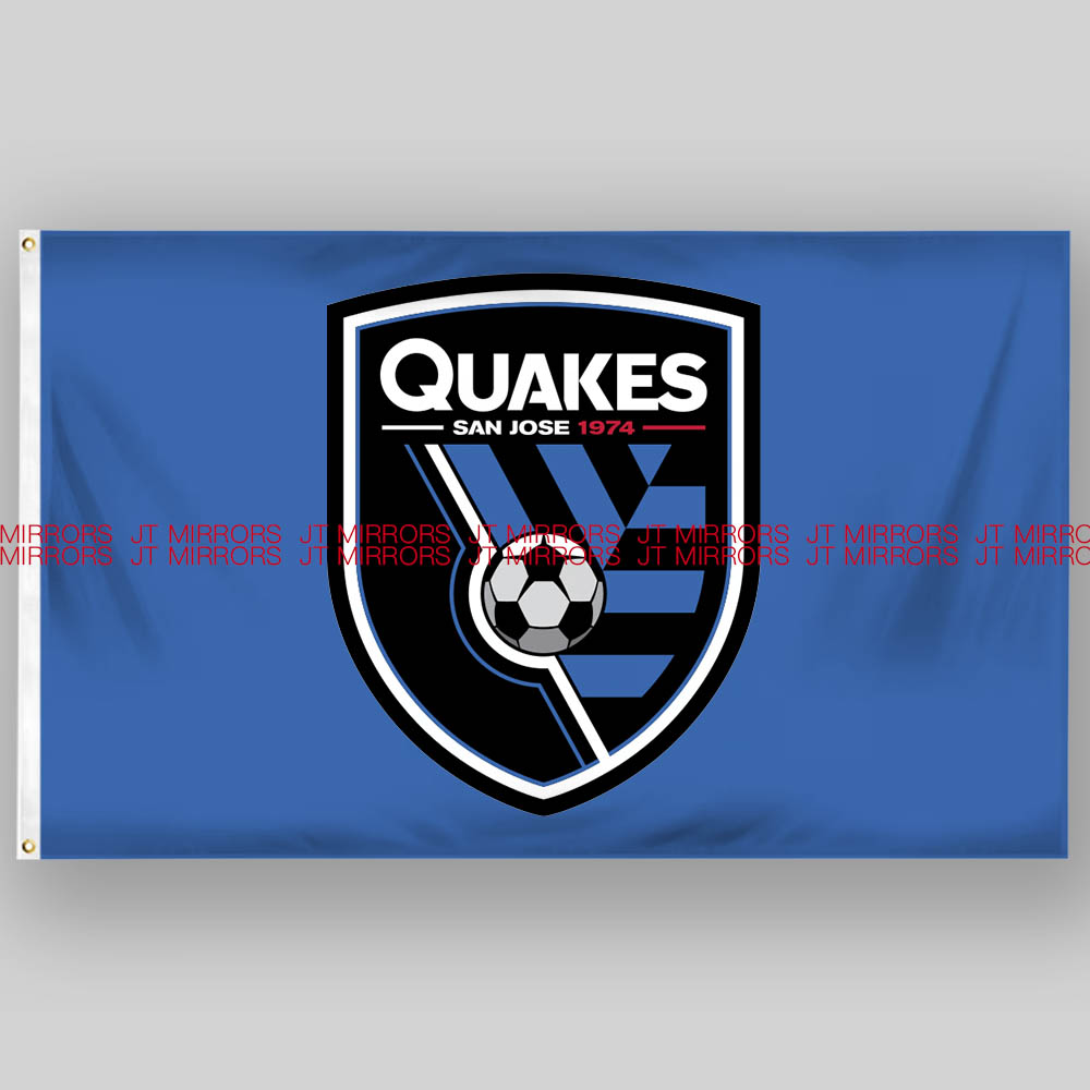 MLS美国职业足球大联盟圣何塞地震队旗San Jose Earthquakes flag
