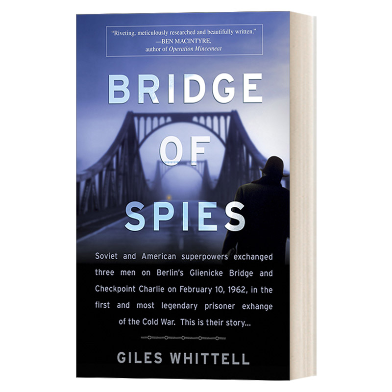 英文原版 Bridge of Spies 间谍之桥 奥斯卡同名电影原著小说 冷战时期真实历史故事 Giles Whittell 英文版 进口英语原版书籍