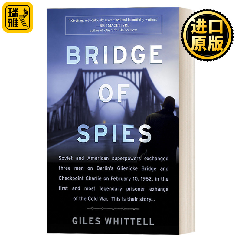 Bridge of Spies 间谍之桥 奥斯卡同名电影原著 冷战时期真实历史故事 Giles Whittell