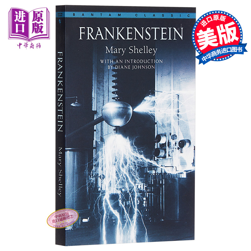 现货 【中商原版】科学怪人 英文原版 小说英文版 Frankenstein Mary Shelley 玛丽雪莱