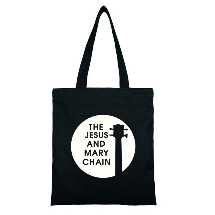The Jesus And Mary Chain女卡通单肩帆布包环保袋托特包文艺乐队