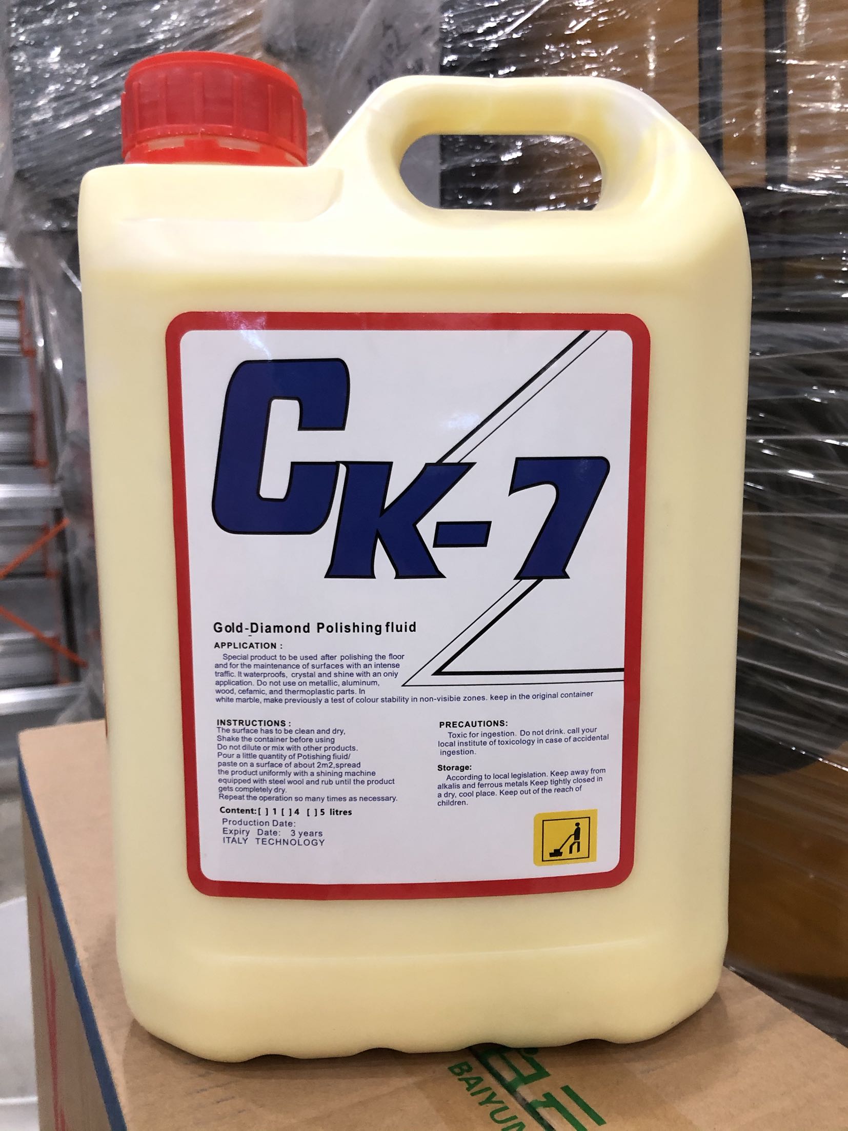 CK-7金钻晶面剂大理石人造石木纹石水磨石水泥地坪花岗石结晶剂