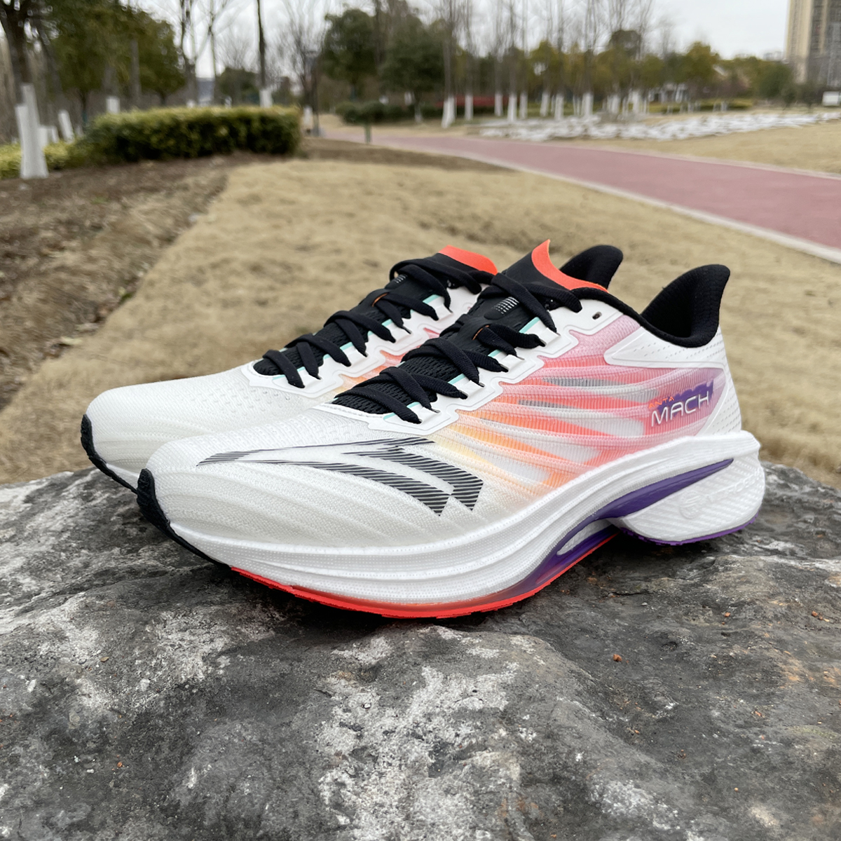 安踏马赫4代丨氮科技专业跑步鞋男鞋竞速训练跑鞋运动鞋112425583