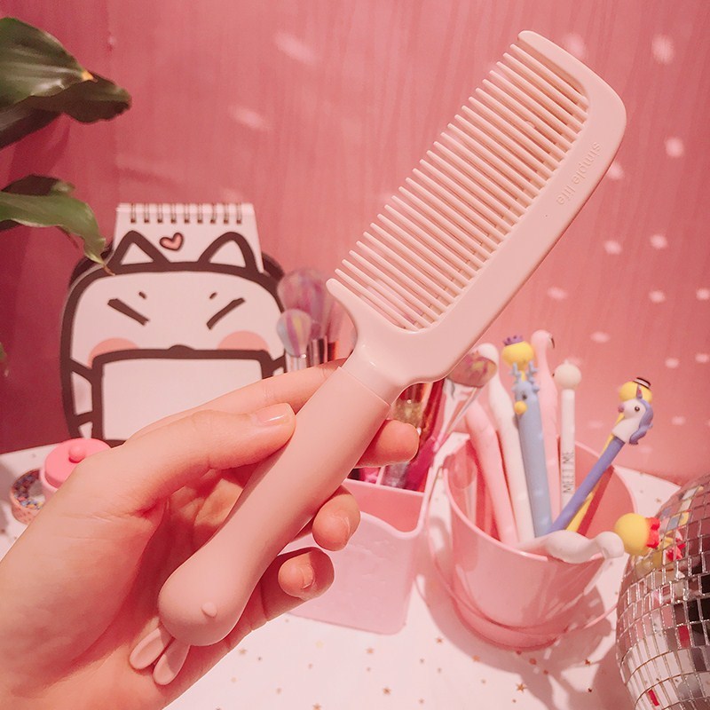 木梳塑料发型师头部创意儿童学生女孩洗头生日梳子女家用长发大号