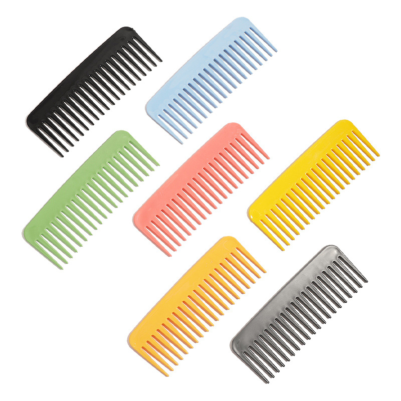 马逊热销新款顺发造型易清洗美发工具防静电不伤发 宽齿按摩梳。