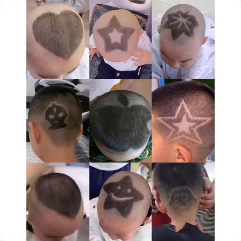 儿童理发造型神器男孩雕刻模具婴儿发型剪发搞怪宝宝自己辅助剃头