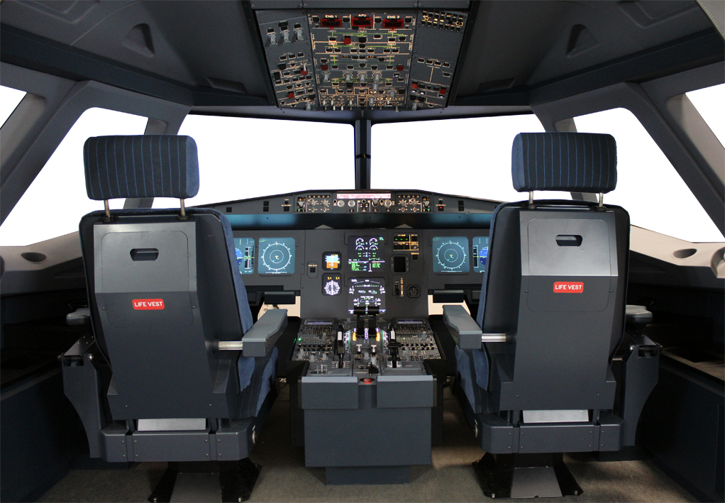 飞行者联盟空客A320飞行模拟器飞机驾驶舱训练全动模拟机定制开发