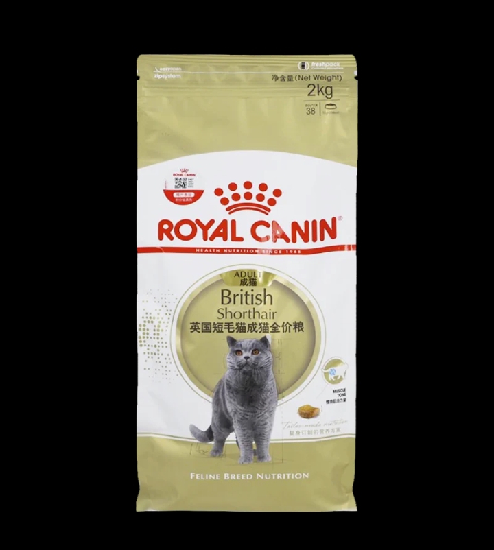 皇家英短猫粮BS34英国短毛猫成猫猫粮全价粮2kg10公斤20斤折耳猫