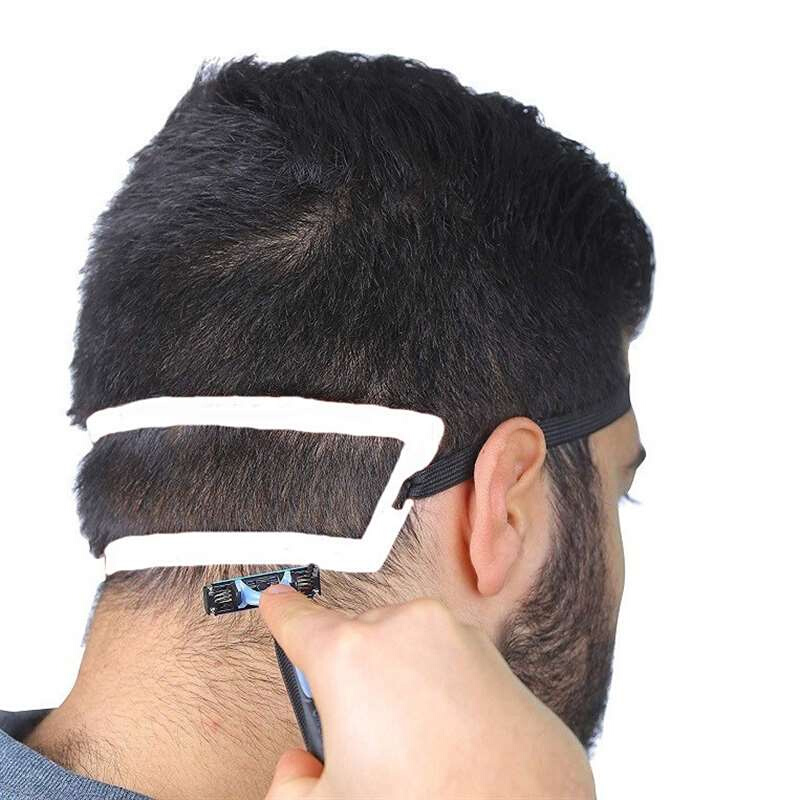 理发辅助神器发型模具男士自己打理懒人自助短头发剪发后脑勺修剪