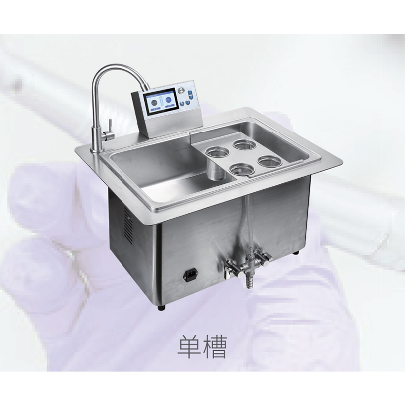 牙科口腔协成嵌入式单槽双槽带显示屏超声波清洗机自动排水可定制