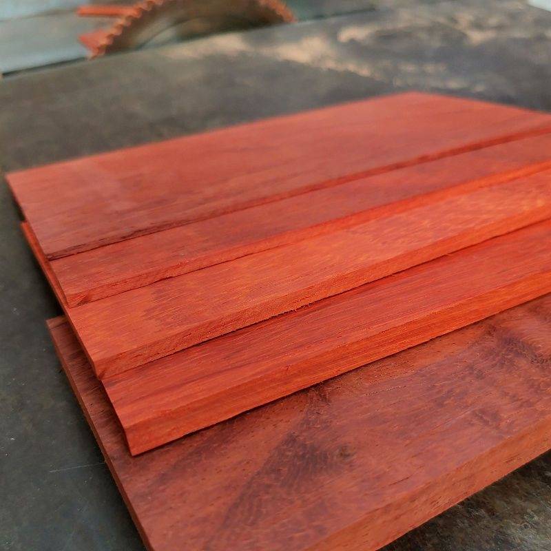 非洲红花梨木料红木板实木桌面茶盘刀柄料模型发簪木片雕刻原木料