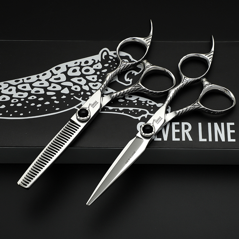 德国进口正品海王星丛林豹专业理发平剪无痕牙发型师专用美发套装