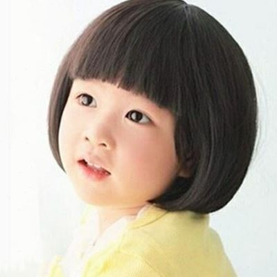 新品新款女童短发发型韩版儿童假发女宝宝短发女童小孩公主假发可