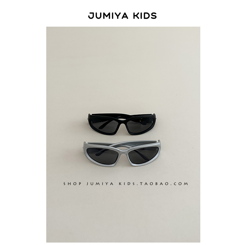 潮酷儿童飞行墨镜防紫外线宝宝太阳镜男童个性凹造型夏季遮阳眼镜