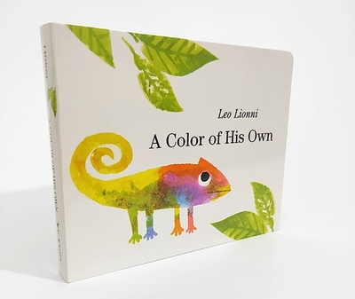 【现货】英文原版 A Color of His Own自己的颜色 颜色数学认知启蒙纸板书英语单词学习亲子阅读图画书儿童书籍