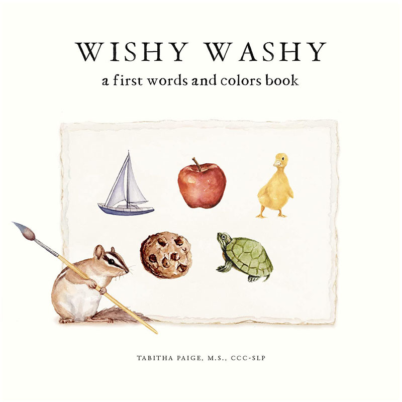 【现货】英文原版 Wishy Washy 精装 软弱无力的 Tabitha Paige 单词和颜色教育认知少儿趣味英语绘本儿童启蒙书籍