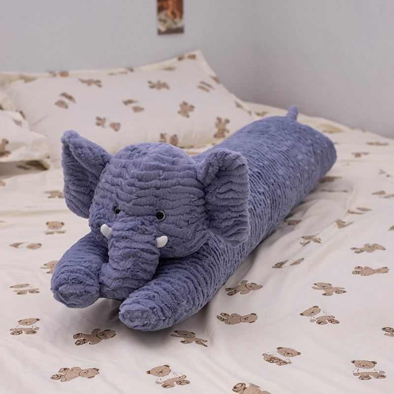 长条抱枕女生抱着睡觉公仔玩偶可爱大象毛绒玩具床上夹腿布偶娃娃