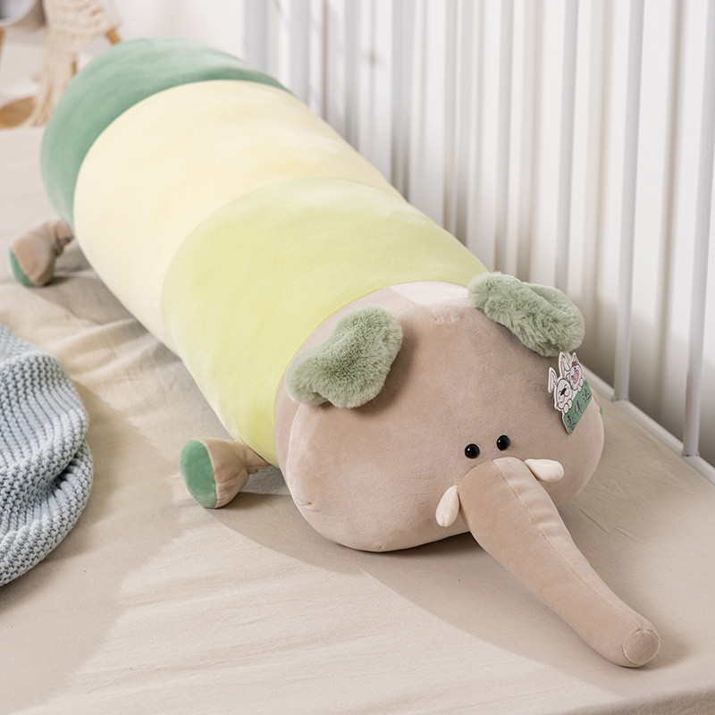 大象毛绒玩具长条抱枕女生睡觉床上夹腿枕头男生儿童安抚陪睡娃娃