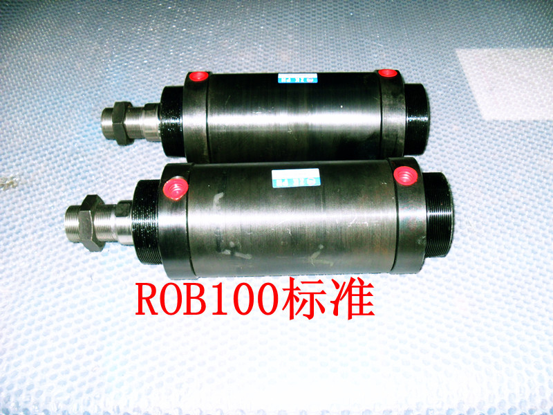 厂家直销迷你型圆形液压油缸ROB100X100电动叉车液压剪弯管机