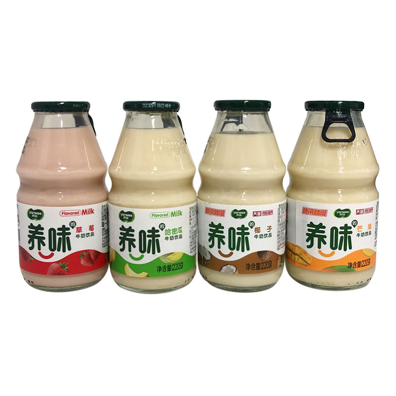 养味牛奶草莓香蕉学生早餐奶椰奶酸奶乳酸菌饮料220g临期特价清仓